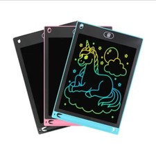 Tablette NOIRE LCD Ardoise Ecriture Magique 8.5 pouces Dessin Jouet Jeux Enfants