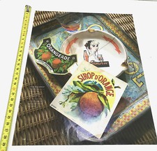 ANCIENNE AFFICHE PUBLICITAIRE SODA PRIMEROSE