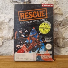 JEU RESCUE THE EMBASSY MISSION CIB NINTENDO NES COMPLET PAL-B FRA