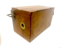 Ancien Boîte de Camera Obscura Sténopé Appareil photo de collection vintage