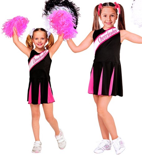 Widmann black pink cheerleader - widmann, black/pink