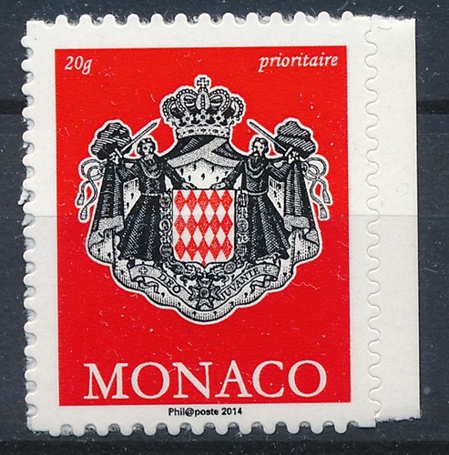 Timbre monaco 2945 armoirie - timbre, 2945**