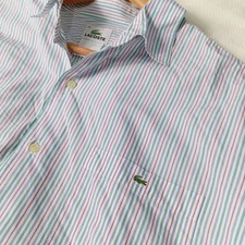 Chemise Lacoste Pour Homme A Manches Longues Taille 44 XL En Très Bon Etat