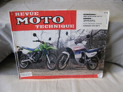 Revue technique moto de - revue, n°68