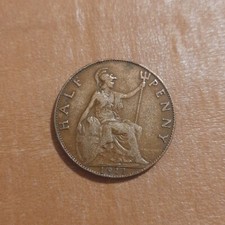 Royaume Uni Half Penny 1911