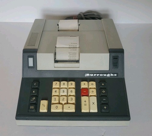 Burroughs vintage financial - burroughs,