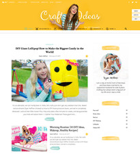 Conception de site Web de blog