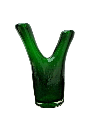 Vase bouteille double goulot