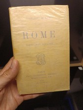 livre ancien, Rome carnet d'un