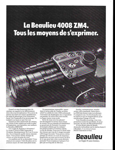 Publicite camera beaulieu - ad,