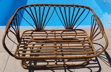 Banquette En Rotin 2 Places