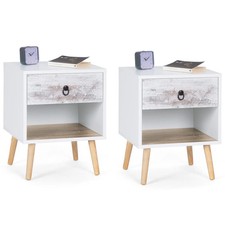 Lot de 2 tables de chevet