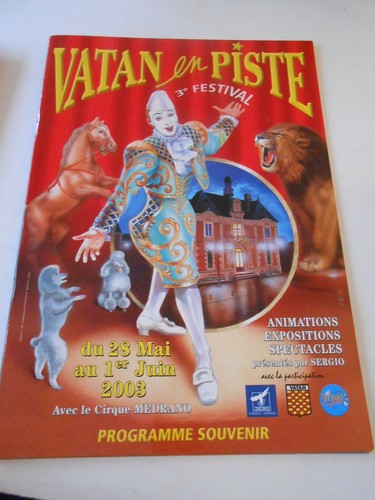 Programme cirque circus - programme, cirque/circus