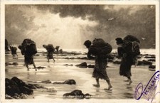 CPA AK Les Moulieres -