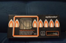 ANCIENNE GUIRLANDE LUMINEUSE BOUGIES POUR SAPIN DE NOEL.NOEL ANCIEN