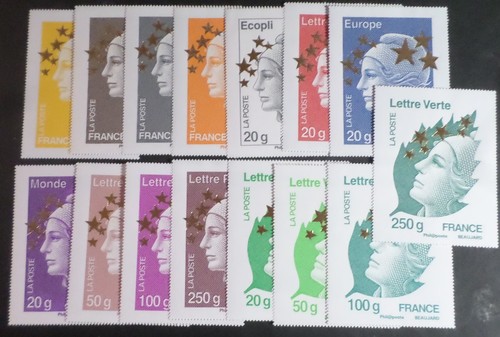 France 2012 timbres maxi - 15,