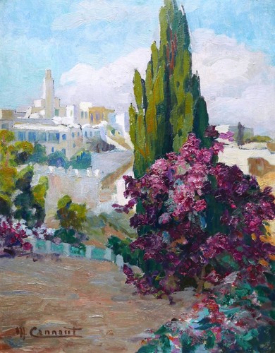 Tableau encadré orientaliste
