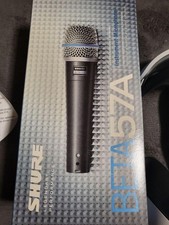 Microphone d'instrument dynamique Shure Beta57A haute précision utilisé