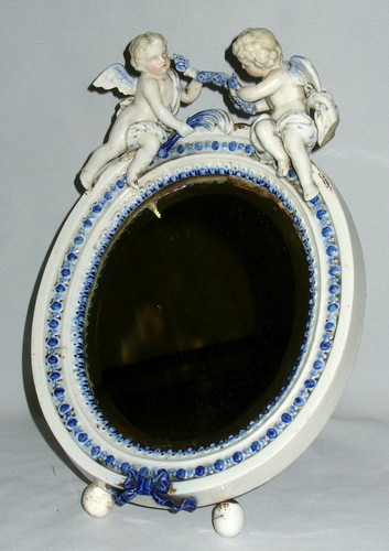 Ancien miroir commode - miroir,