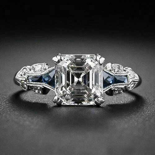 Bague fiançailles ancienne - de,