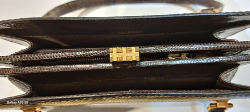 Sac main vintage - À, lÉzard