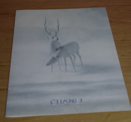 Chanel rare carte noel 2 - rare, a