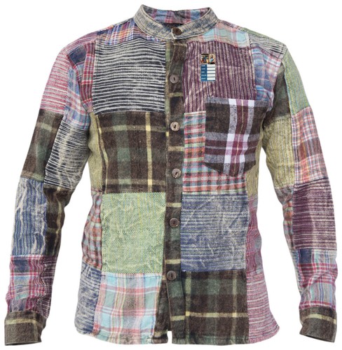 Chemise hiver bouton bas sans - bouton,