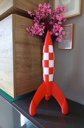Fusee artisanale style tintin - artisanale,