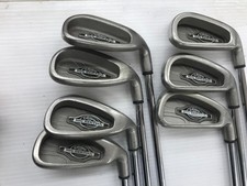 Callaway BIG BERTHA X-12 Iron Set 5-9 + Pw + Aw Rifle 5.0 Steel Shaft R 7pcs RH