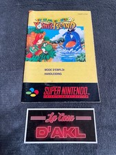 ₪PAS DE JEU₪ Notice Yoshi's Island Super Mario World 2 FAH Super Nintendo SNES