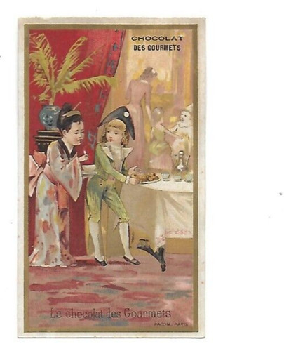 Ancien chromo publicitaire - chromo,