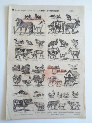 Affiche grande image epinal - grande,