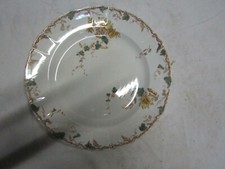 plat rond  en terre de fer passiflore kg luneville 