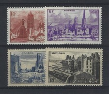 FRANCE Yvert n° 744/747 neuf sans charnière MNH