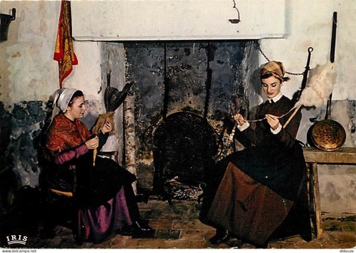 Carte postale folklore - carte,