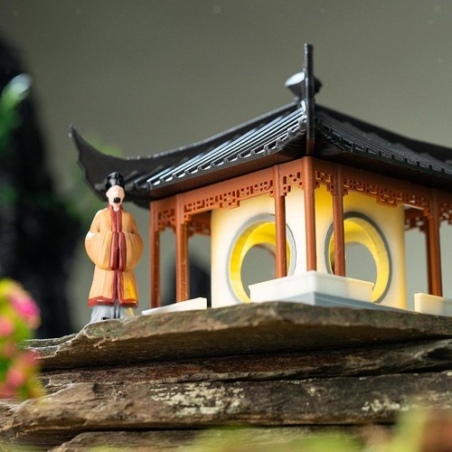 Figurine pagode miniature - de,