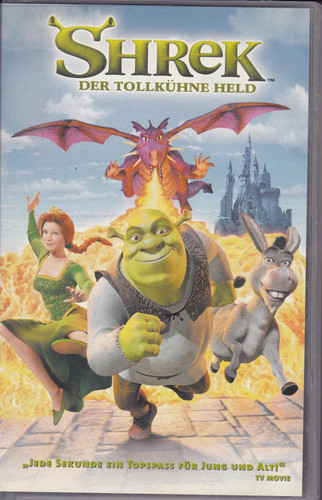 Dreamworks vhs shrek - vhs,
