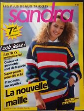 § catalogue ancien laine tricot SANDRA n° 25