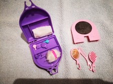 Accessoires poupée Barbie vintage, 1970 + fauteuil