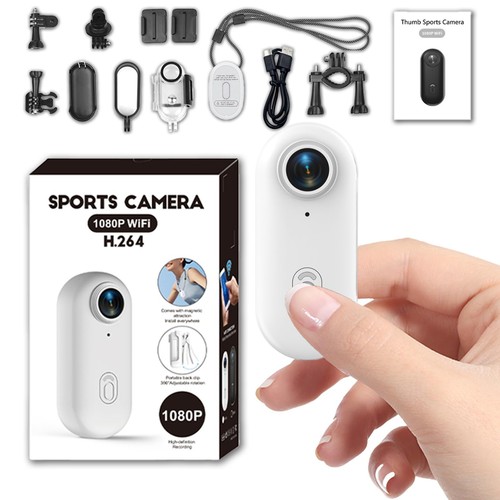 Mini caméra sport 1080p - 1080p, wifi