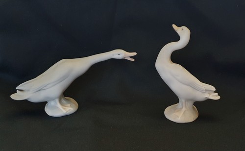Figurines oies signe lladro - oies,
