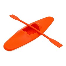 Playmobil canoë orange rameur
