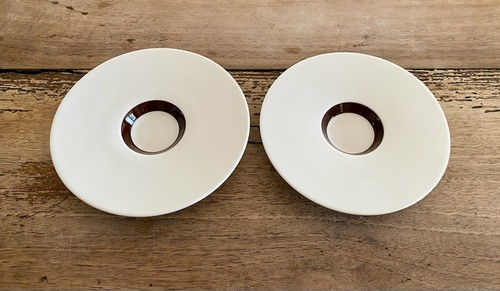 Sous tasses nespresso marron - sous-tasses,