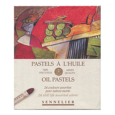 Boite de 24 pastels à huile -