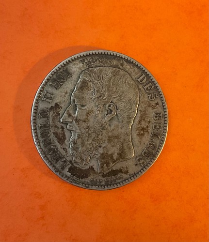 Francs 1870 belgique leopold - francs,