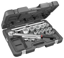 Coffret de douilles 3/4 6 pans