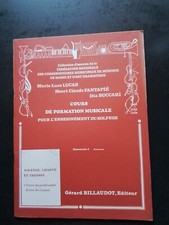 PARTITION - COURS FORMATION MUSICALE ENSEIGNEMENT SOLFEGE - ELEMENTAIRE 2