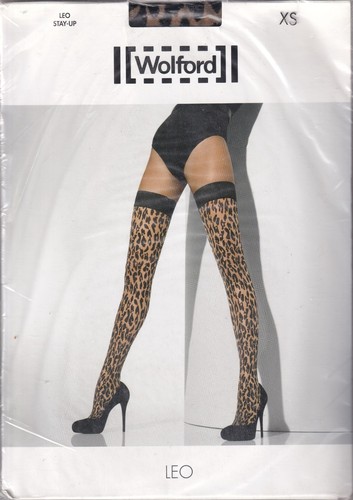 Bas jarretière wolford leo - bas,