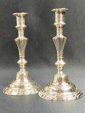 Paire de flambeaux bougeoirs