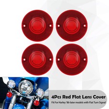 4 Pièce Rouge Plat Clignotant